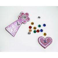 Sachet de 200 cabochons 1 cm coloris assortis - Image 2