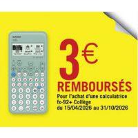 Calculatrice FX92+ Collège - Casio - Image 5