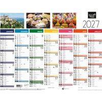 Calendrier mural fantaisie Tradition - 13 mois - 2027 - Quo Vadis - Image principale