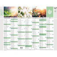 Lot de 10 Calendrier banque recyclé fr equology par 10 - 27x21cm - Image principale