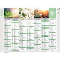 Lot de 10 Calendrier 2025 BANQUE 18X13,5 Equology par 10 - Image principale