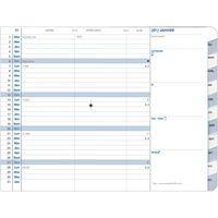Agenda mensuel 2025 12 mois Club Plain - 10x15 cm - Noir - Image 2