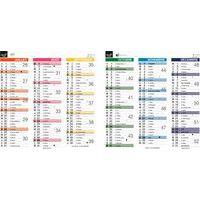Lot de 10 Calendrier origami 18 fr arc en ciel par 10 - 36x18cm - Image 4