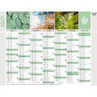 Lot de 10 Calendrier banque recyclé fr equology par 10 - 27x21cm - Image 2