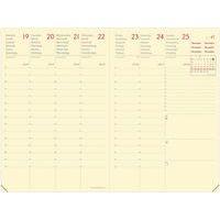 Agenda 2025 AFFAIRES Prestige Silk noir Elast Semainier - Image 2