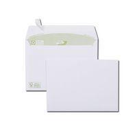 Enveloppe blanche recyclée 114x162 mm 80 gr extra blanche (Boite de 500) - Image principale