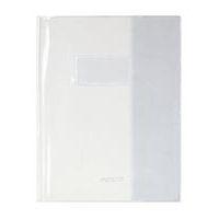 Protège-cahier cristal luxe 22/100e 17x22 cm transparent - Image principale