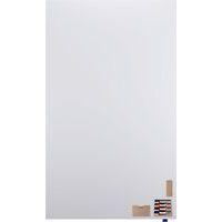 WALL-UP tableau blanc 200x119,5cm Émail blanc - Image principale