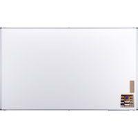 PREMIUM tableau blanc 120x200cm Acier laqué blanc - Image principale