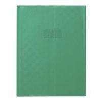 Protège-cahier grain madras 22/100ème 24x32 cm vert - Image principale