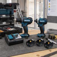Kit Makita perceuse visseuse et visseuse à chocs 18V 5Ah - Image 3