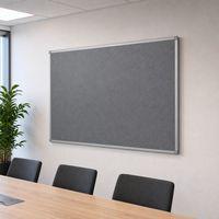 Panneau d'affichage textile Hxl : 90x120 cms - Fond Gris - Image 4