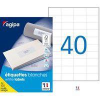 4000 Étiquettes blanches adhésives 52,5 x 29,7 mm - Image 2