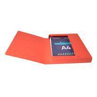 Boite de classement exabox carte lustrée dos 40 mm rouge - Image 2