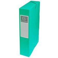 Boite de classement exabox carte lustrée dos 60 mm vert - Image principale