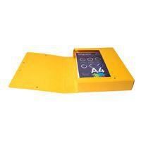 Boite de classement exabox carte lustrée dos 60 mm jaune - Image 2