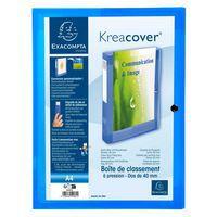 Boite de classement à pression kreacover transparente d40 mm-Exacompta - Image principale