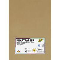 Bloc de 100 feuilles de papier kraft couleur brun A4 - Image principale