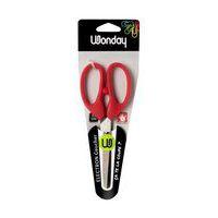 Ciseaux gaucher symétriques 17 cm acier inox bouts ronds - Image 2