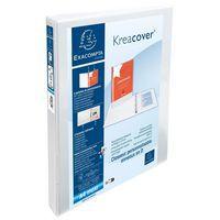 Classeur polypro personnalisable blanc A4 maxi dos 3,8 cm - Image principale