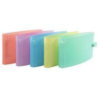 Classeur pour fiches bristol A5 2 anneaux de 30 mm polypro - Image principale