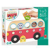 Bus de comptage 1 à 5 en bois - Image principale