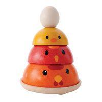 Poule à empiler en bois - Image principale