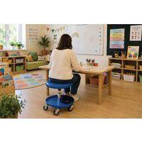 Tabouret flexible Atlas bleu pour enseignant - Image 3
