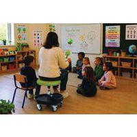 Tabouret flexible Atlas vert pour enseignant - Image 3