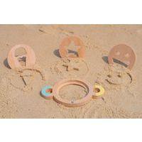 Lot de 3 moules à sable en bois - Image 4