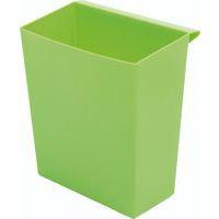 Bac pour poubelle à papier en cône 21L et 27L, Coloris : Vert - Image 4