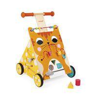 Chariot de marche multi-activités en bois - Image 3