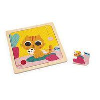 Puzzle en bois 9 pièces - Image 3