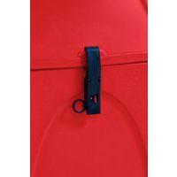 Bac à sel/sable mobile + joint/grenouillère 75L rouge - Image 3