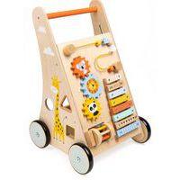 Chariot de marche en bois jungle - Image 2