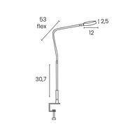 Lampe flexiled kos led noir - Image 2