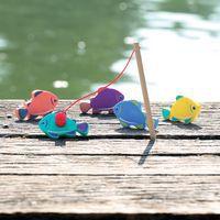 Jeu de pêche à la ligne magnétique de 5 poissons - Image 4