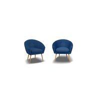 Fauteuil accueil en tissu polyester Armand - MMP - Image 3