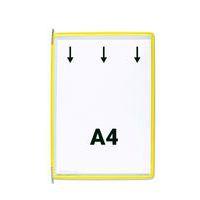 Lot de 10 Pochettes à pivot Tarifold - Housse unique - A4 - Jaune - Image principale