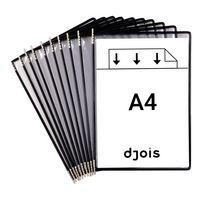 Lot de 10 Pochettes à pivot Tarifold - Housse unique - A4 - Noir - Image 4