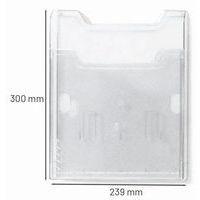 Lot de 10 Box mural A4 vertical-Cristal - Image 2