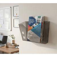 Support mural pour porte-brochures Helit - A4 et A5/A6 - Transparent - Image 4