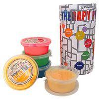 Lot de 5 pâtes thérapeutiques couleurs et forces différentes - Image principale