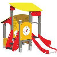 Structure grande tour et grande cabane Ptit Loup alu/inox - Fixation platines - Image 2