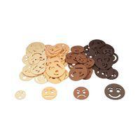 Sachet de 60 pièces mousse caoutchouc adhésive