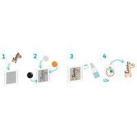 Pack aquaperles Aqua'nimals 1500 pièces 5x5 mm 5 couleurs assorties +10 modèles - Image 3