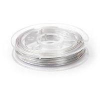 Bobine 10 m fil aluminium argent Ø 0,6 mm - Image 2