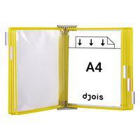 Extension pour support mural Tarifold - Nb de pochettes:10 - Jaune - Image principale