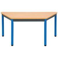 Table maternelle trapèze 4 pieds tube Lise