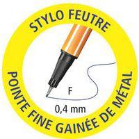 Trousse en papier-tissu écologique 20 feutres extra fins bague métal thumbnail image 4